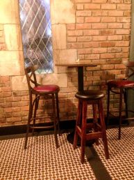 bar stools and table tops