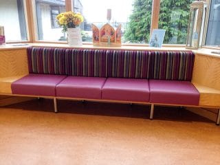 health care bench seating
