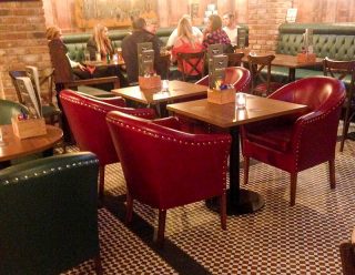 restaurant tables and chairs